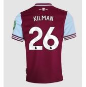 Billige West Ham United Max Kilman #26 Hjemmebanetrøje 2024-25 Kort ærmer