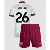 Billige West Ham United Max Kilman #26 Tredje trøje Børn 2024-25 Kort ærmer (+ bukser)