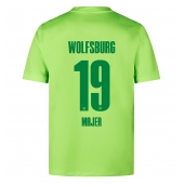 Billige Wolfsburg Lovro Majer #19 Hjemmebanetrøje 2024-25 Kort ærmer