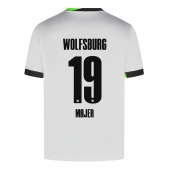 Billige Wolfsburg Lovro Majer #19 Tredje trøje 2024-25 Kort ærmer