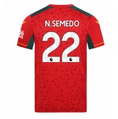 Billige Wolves Nelson Semedo #22 Udebanetrøje 2023-24 Kort ærmer